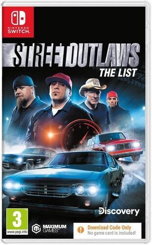 Street Outlaws: The List (Code In A Box) / Nintendo Switch