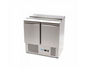 INOXWEB 2027-Σαλατιέρα 257L 90cm με 2 πόρτες MAX-09400410