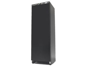 INOXWEB 2027-Ψυγείο με 1 τυφλή πόρτα μαύρο 400L Π60 x Β59 x Υ185cm MAX-09405014