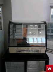 INOXWEB 2027- Βιτρίνα ψυχόμενη επιτραπέζια 120L 70Χ57Χ69 MAX-09400845
