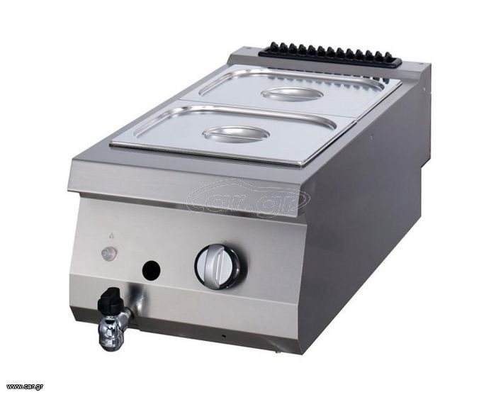 INOXWEB 2026-Bain Marie Αερίου Μονό σειρά 90 εκ MAX-09398630