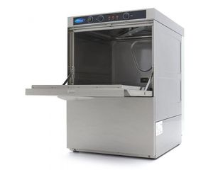 INOXWEB 2027-Πλυντήριο ποτηριων - 35 x 35 cm - με αποστράγγιση, λαμπρυντικό και αντλία σαπουνιού MAX-09240010