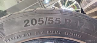 ΕΛΑΣΤΙΚΑ 205/55R17 Continental (2 τεμάχια μεταχειρισμένα)***TYRES SHOP PARADISIS***-thumb-3
