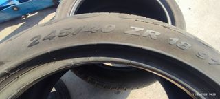 ΕΛΑΣΤΙΚΑ 245/40R18 PIRELLI (2 τεμάχια μεταχειρισμένα)***TYRES SHOP PARADISIS***-thumb-2
