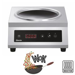 INOXWEB 2027- Επαγωγική εστία ηλεκτρονική WOK 105929 | IW50