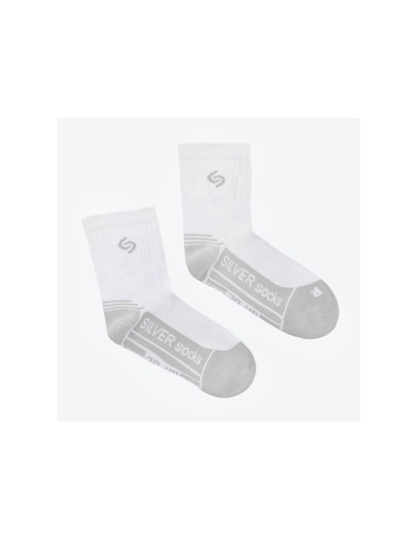 Inmove Athletic DSilver M socks INMOVEATHLETICDSILVER WhiteGrey