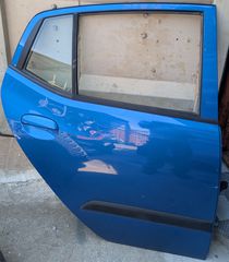 ΠΟΡΤΑ ΠΙΣΩ ΔΕΞΙΑ HYUNDAI I10 I PA 2007-2015 5 ΘΥΡΟ ΜΠΛΕ
