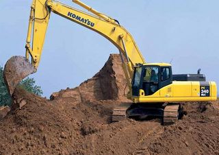 Εκσκαφέας Με Ερπύστριες Komatsu 2005 PC340