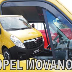 Ανεμοθραύστες Opel Movano B 2010+ / Renault Master 3 2010+ / Master Iv 2019+ / Nissan Nv400 2011+ ΜΑΚΡΥ ΖΕΥΓΑΡΙ Van Φιμέ Σετ 2τμχ Heko