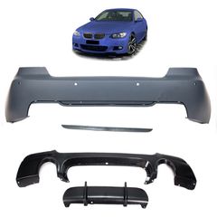 Προφυλακτήρας πίσω με PDC κατάλληλο για BMW 3-Series (E92, E93) Coupe Cabrio (2006-2013) 335i M-Tech