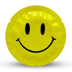 EXS Smiley Face Regular - Condoms - 12 Pieces-thumb-1