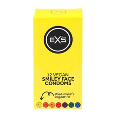 EXS Smiley Face Regular - Condoms - 12 Pieces