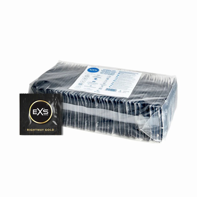 EXS Rightway Gold Condoms 100pcs