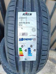 ΠΡΟΣΦΟΡΆ ΕΛΑΣΤΙΚΑ ΚΑΙΝΟΎΡΙΑ 205/55/16 RIKEN DOT 2025 ΔΩΡΕΆΝ ΤΟΠΟΘΈΤΗΣΗ ΖΥΓΟΣΤΆΘΜΙΣΗ ,& ΕΥΘΥΓΡΆΜΜΙΣΗ BEST TIRES  ΚΑΛΛΙΘΈΑ