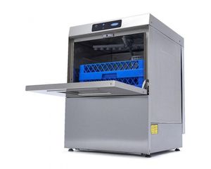 INOXWEB 2026-Πλυντήριο πιάτων κάτω πάγκου - 50 x 50 cm - με αντλία λαμπρυντικού - ψηφιακή οθόνη - 400V MAX-09211005