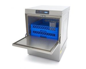 INOXWEB 2026-Πλυντήριο πιάτων κάτω πάγκου - 50 x 50 cm - με αντλία αποστράγγισης, λαμπρυντικού και σαπουνιού - Ψηφιακή οθόνη - 400V MAX-09211007