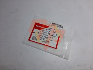 ΑΥΤΟΚΟΛΛΗΤΟ ΟΔΗΓΙΩΝ ΤΑΧΥΤΗΤΩΝ SIFT PATTERN HONDA CUB GLX ΤΡΙΩΝ ΤΑΧΥΤΗΤΩΝ ΓΝΗΣΙΟ new Motopapadogiannis