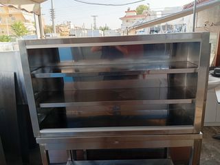 Ποτηριερα INOX Με Δύο Ράφια 1.40/32/70