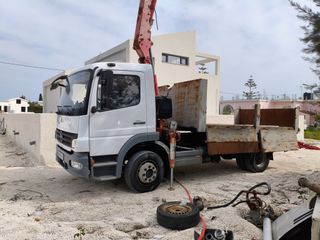 Ανατροπή + Γερανός Mercedes-Benz 2009 PALFINGER 10500 1218-thumb-7