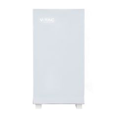 Μπαταρία Λιθίου LV V-TAC VT-51200W 51.2V 100Ah 5.12kWh με BMS Λευκή IP20
