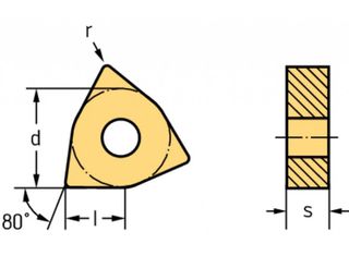 WALTER – Πλακίδια Τόρνου WNMG080408-RM5 WSM20S