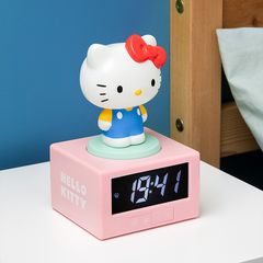 HELLO KITTY - Icon Lamp Alarm Clock 4,7inch-thumb-1