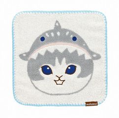 MOFUSAND - Kitten-Nyan Shark - Mini Towel 25x25cm