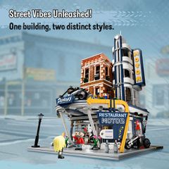 PANTASY - Motorcycle Restaurant - Building block-thumb-1