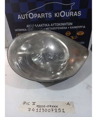 ΦΑΝΑΡΙΑ ΕΜΠΡΟΣ KIA  PICANTO 2008-2011 Αριστερά 92101-07XXX