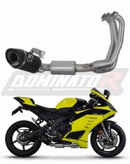 Dominator Ολόσωμη Εξάτμιση 2-1 HP8 Black/Carbon End Yamaha YZF R9 2025 Με Σιγαστήρα