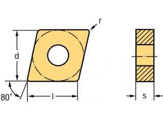 WALTER – Πλακίδια Τόρνου CNMG160612-MP5 WPP20S