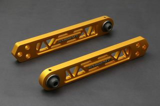 Hardrace Gold Rear Lower Control Arms LCA Rubber Bushes 2Pc Set Honda Civic EP3 01-05