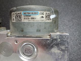 ABS, CITROEN C3, PEUGEOT 208, 9678416380, 10022000684, 10091511803, 10061938101, 28515037143, 10.0220-0068.4, 10.0915-1180.3, 10.0619-3810.1, 28.5150-3714.3, ΜΟΝΑΔΑ ΕΛΕΓΧΟΥ ΦΡΕΝΟΥ, *