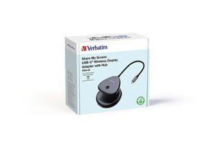 Verbatim - Share My Screen USB-C Wireless Display Adapter 4K w/Hub / Computers-thumb-1