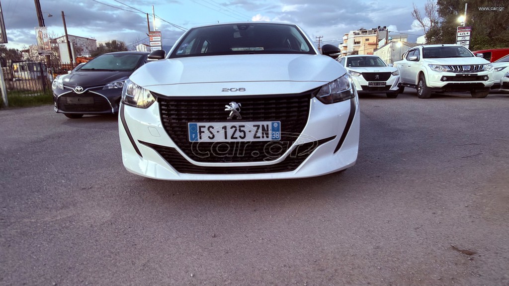 Peugeot 208 2020 Αβαφο ατρακριστο αριστη κατασταση πληρη ιστορικο κμ προσφορα