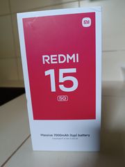 Xiaomi redmi 15 midnight 5G 4GB ram 128 GB ROM  κάμερα 50mp μπαταρία 7000 mah