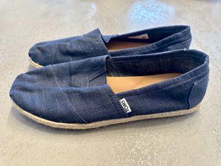 Εσπαντρίγιες Toms σε μπλε χρώμα άψογες