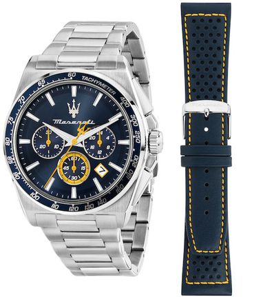 Maserati Velocita Silver Stainless Steel Bracelet R8873652001