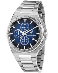 Maserati Velocita Slim Silver Stainless Steel Bracelet R8873653003