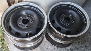 Ζάντες ατσάλινες 14" γνήσιες από Ford Scorpio & Granada, 5x112, 4 τεμάχια