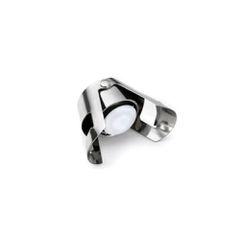 Πώμα σαμπάνιας INOX ασφαλείας σε ασημί χρώμα