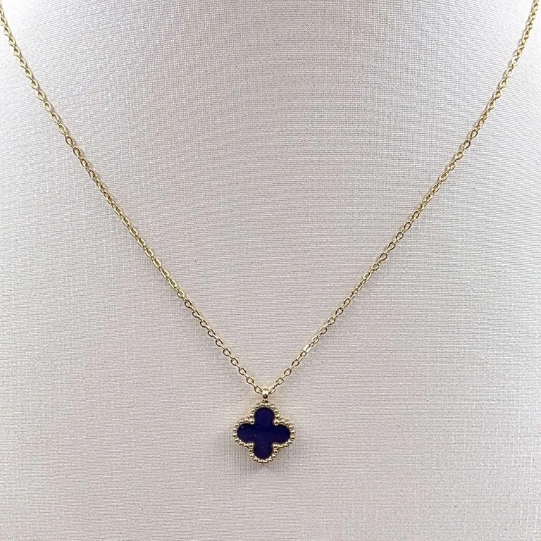 Clover gold blue black κρεμαστό