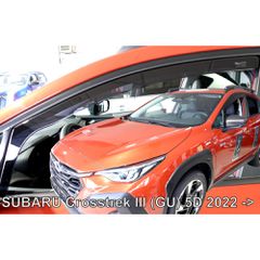 Ανεμοθραύστες Subaru Crosstrek Iii (gu) 5d 2022+ Φιμέ Heko σετ 2 τεμ. 28533