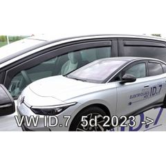 Ανεμοθραύστες για Vw Id.7 5d 2023+ Σετ Αυτοκινήτου από Εύκαμπτο Φιμέ Πλαστικό Heko - 4 τεμ. 31041