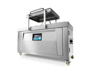 INOXWEB 2026-Μηχανή συσκευασίας κενού VACUUM 60cm Seal - W76 x D60 x H16cm Διπλός θάλαμος 09300228