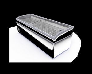 INOXWEB 2026-Βούτα κατάψυξης με συρόμενα κουρμπαριστά τζάμια AEGEAN 25 250 x 85 x 83,8 εκ CRL-AEGEAN25