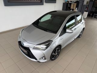 Toyota Yaris 2019 1.5 HYBRID STYLE PANORAMA * ΔΕΡΜΑ ALCANTARA *-thumb-3