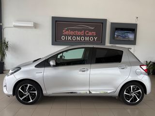 Toyota Yaris 2019 1.5 HYBRID STYLE PANORAMA * ΔΕΡΜΑ ALCANTARA *-thumb-4