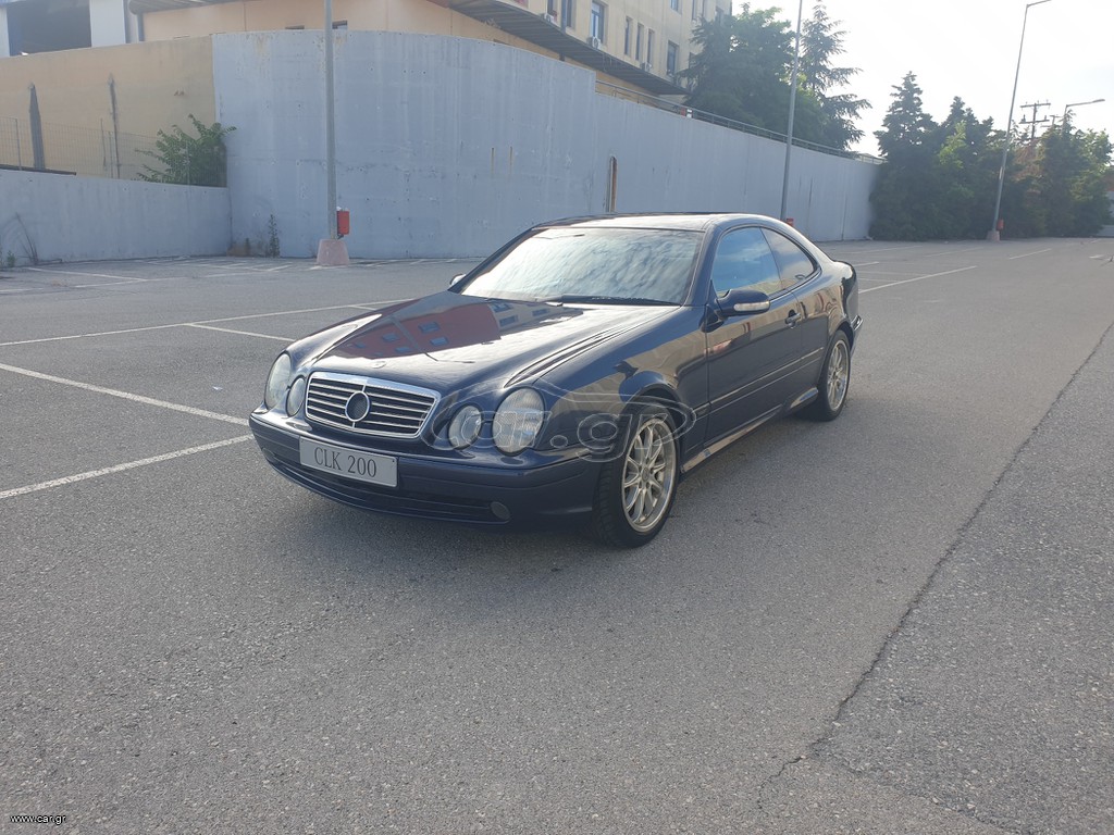 Mercedes-Benz CLK 200 2000 Look Amg 192 bhp/ 50% ΠΡΟΚΑΤΑΒΟΛΗ / ΓΡΑΜΜΑΤΙΑ ΜΕΤΑΞΥ ΜΑΣ