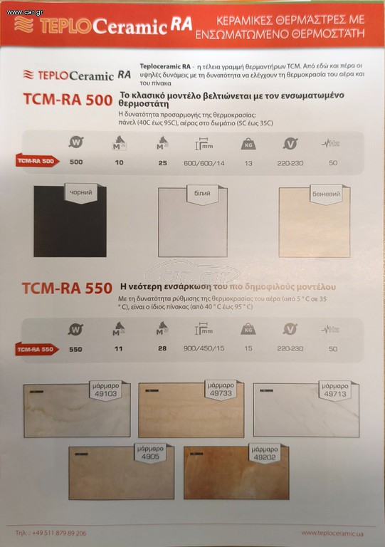 Πάνελ Υπέρυθρης Θέρμανσης